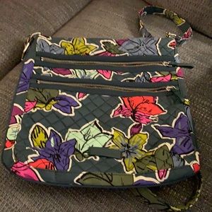 Green Leaf Vera Bradley Crossbody Bag